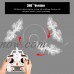 6-axis gyro Drone X600 2.4G 6-Axis 3D-Roll FPV Quadcopter Wifi Camera C4005 Phoneholder   